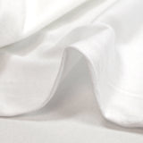 Jersey de coton blanc