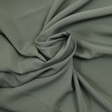 Crêpe de chine polyester eucalyptus