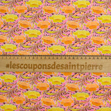 Liberty ® cotton Poppy Canopy orange and yellow by the meter