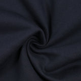 Wide midnight blue minkee sweatshirt