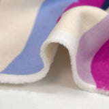 Sudadera de peluche orquídea Crepúsculo, malva y lavanda