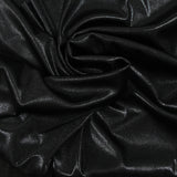 Jersey fin irisé noir corbeau