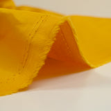 Mustard satin cotton poplin