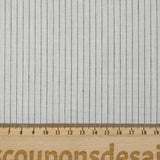 Mario black and gray striped woven-dyed cotton with white background