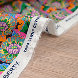 Liberty ® cotton Clifford Street green by the meter