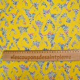 Liberty ® cotton Leontyne Love Emma and Georgina yellow by the meter