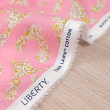 Liberty ® cotton Leontyne Love Emma and Georgina pink by the meter