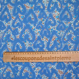 Liberty ® cotton Leontyne Love Emma and Georgina blue by the meter