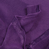Purple fleece fabric