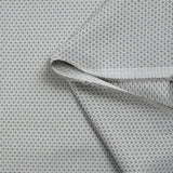 Polycotton poplin jacquard Félix gray