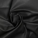Black coated cotton jeans