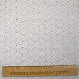 Broderie anglaise Moira blanc cassé