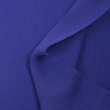 Plain royal blue polyester gauze