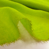 Lime plain polyester gauze