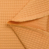 100% peach honeycomb cotton