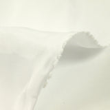 White polyester elastane pique