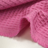 Cotton 100% honeycomb candy pink
