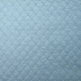 Light blue Eva quilted chambray