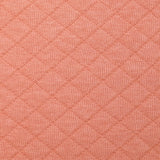 Josie quilted cotton jersey salmon