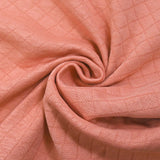 Josie quilted cotton jersey salmon