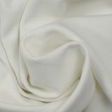 White heavy cotton polo knit