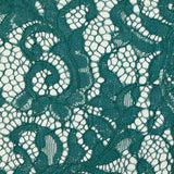 Duck blue Judith scalloped lace