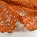 Judith Pumpkin Scalloped Lace