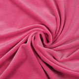 Very sweet, candy pink velvet jersey