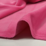Very sweet, candy pink velvet jersey