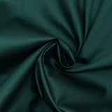 Emerald green satin cotton poplin