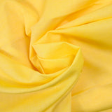 Plain yellow cotton