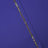 100% wool Super 110's sapphire blue tailoring fabric