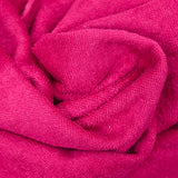 Tela de esponja de bambú fucsia vendida por metro