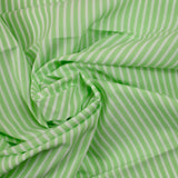 5mm striped dyed-woven cotton poplin frog