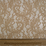 Festoned lace Judith Beige