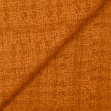 Printed cotton with dark orange background
