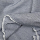 Cotton navy wave striped shirt