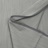 Gray slub polyviscose chambray
