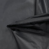 Midnight blue shiny polyester taffeta