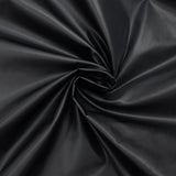 Midnight blue shiny polyester taffeta