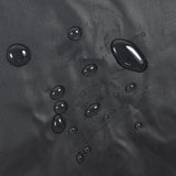 Midnight blue shiny polyester taffeta