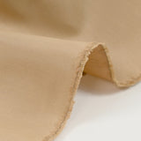 Plain beige silk and polyester