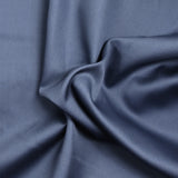 Jeans blue satin cotton poplin