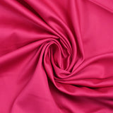 Fuchsia Satin Cotton Popeline