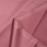 Popeline de coton satinée vieux rose