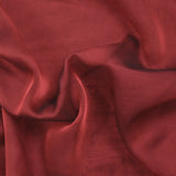 100% plain silk muslin burgundy changing to black