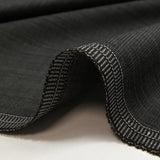 Fancy ecru, anthracite and brown wool blend suit fabric