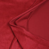 Very soft strawberry red corduroy jersey