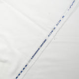White polyester tailoring fabric