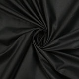 Black polyester tailoring fabric